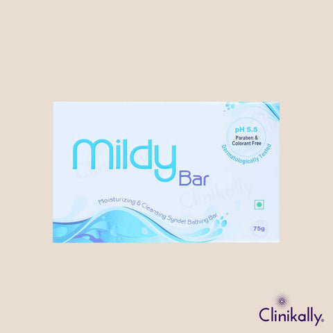 Mildly Moisturizing and Cleansing Syndet Bathing Bar