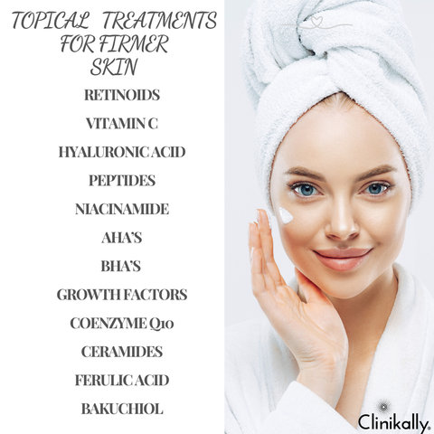 Topical Treatments for Firmer Skin