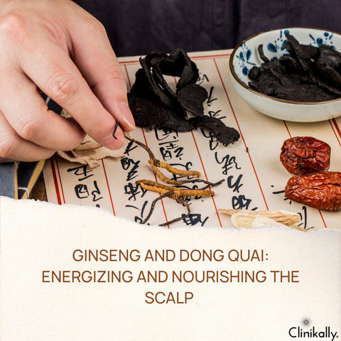 Ginseng and Dong Quai: Energizing and Nourishing the Scalp