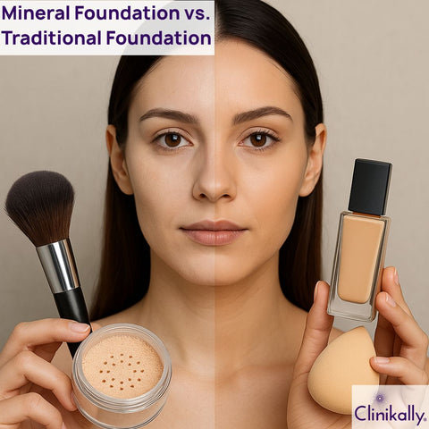 Mineral Foundation vs. Traditional Foundation