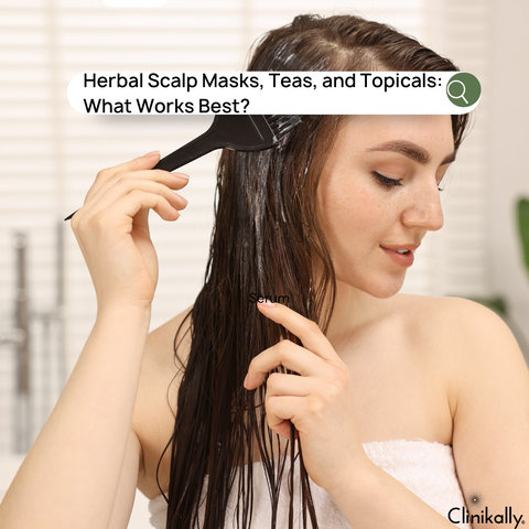 Herbal Scalp Masks, Teas, and Topicals: What Works Best?