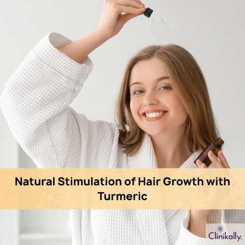 Natural Stimulation of Hair Growth with Turmeric
