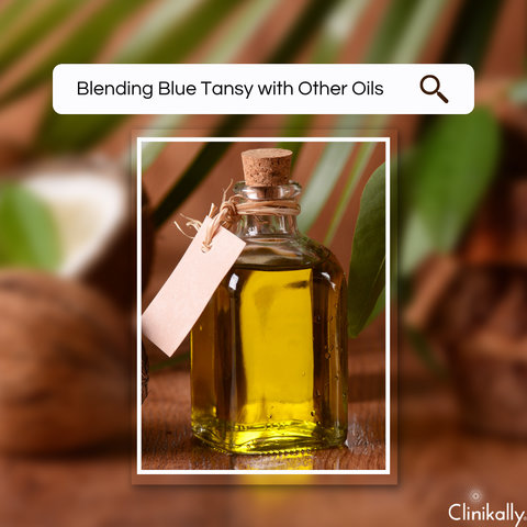 Blending Blue Tansy with Other Oils