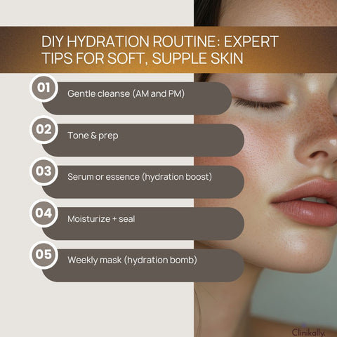 DIY Hydration Routine: Expert Tips for Soft, Supple Skin