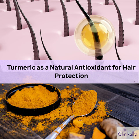 Turmeric as a Natural Antioxidant for Hair Protection