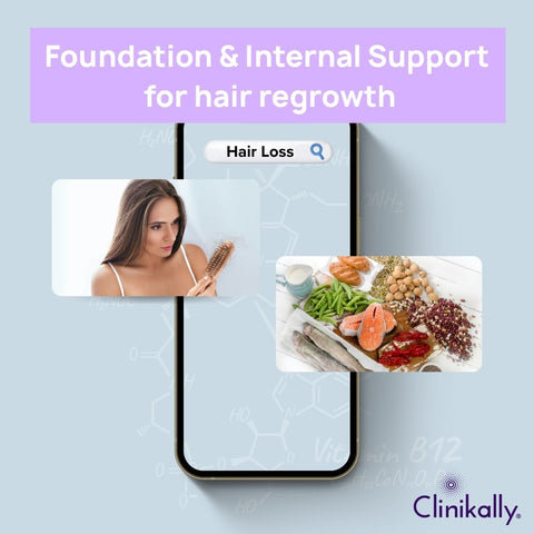 Foundation & Internal Support for hair regrowth