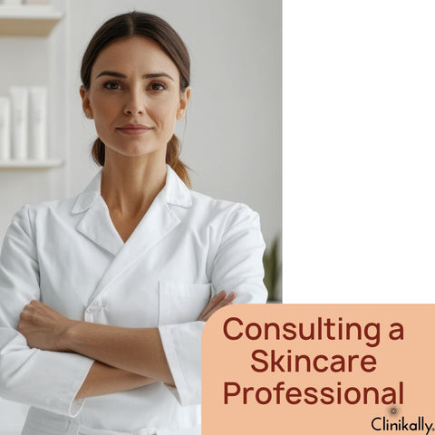 Consulting a Skincare Professional