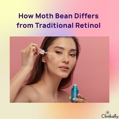 How Moth Bean Differs from Traditional Retinol