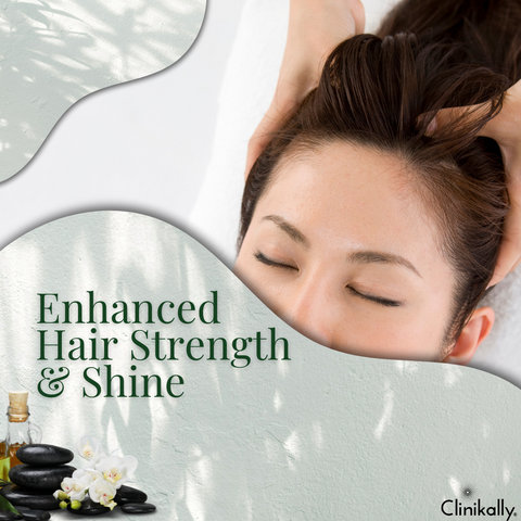 Enhanced Hair Strength and Shine