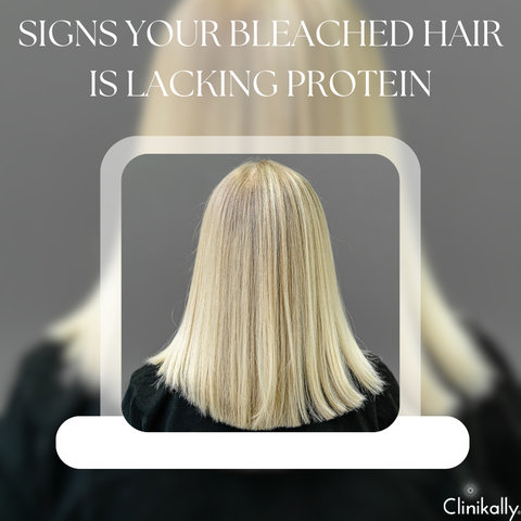 Signs Your Bleached Hair is Lacking Protein