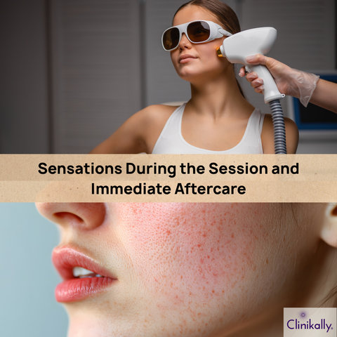 Sensations During the Session and Immediate Aftercare