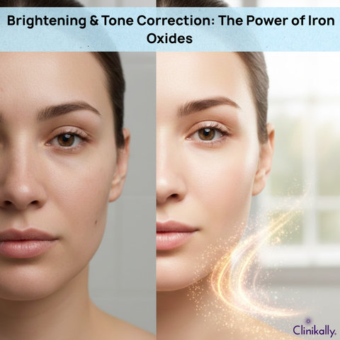 Brightening & Tone Correction: The Power of Iron Oxides