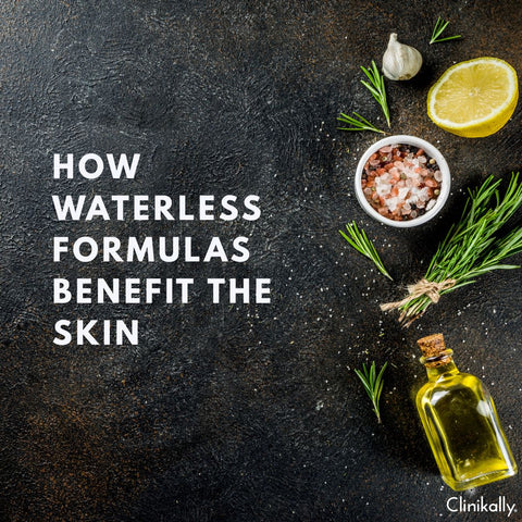 How Waterless Formulas Benefit the Skin