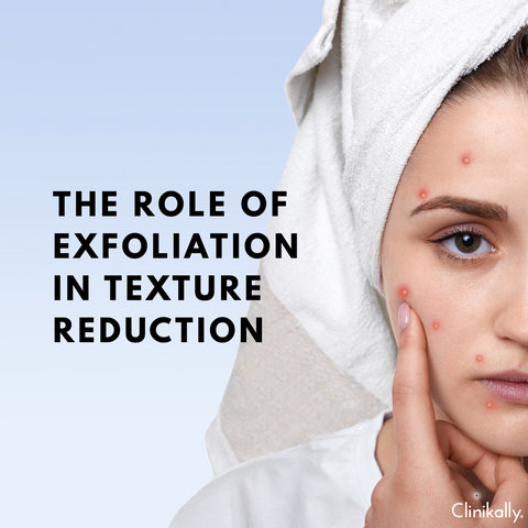 The Role of Exfoliation in Texture Reduction