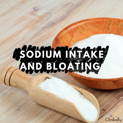 Sodium Intake and Bloating