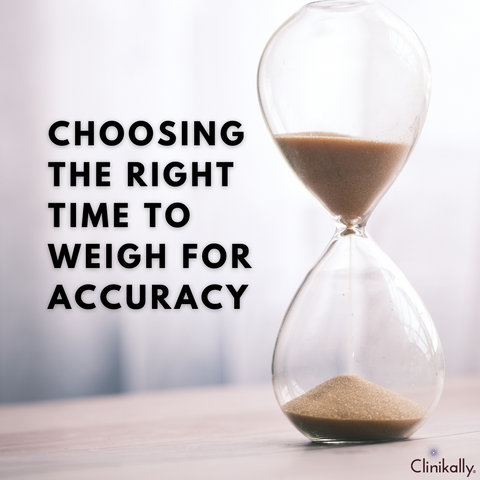 Choosing the Right Time to Weigh for Accuracy