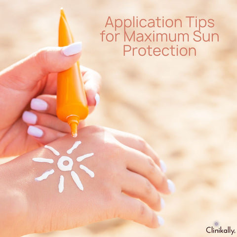 Application Tips for Maximum Sun Protection