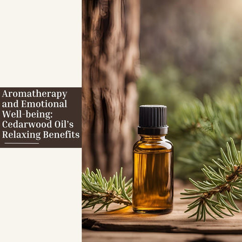Aromatherapy and Emotional Well-being: Cedarwood Oil’s Relaxing Benefits