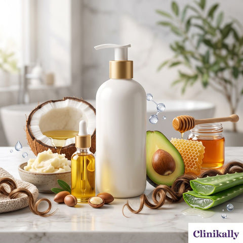 Hydrating ingredients for curly hair conditioner