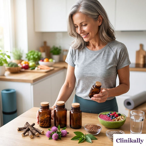 Menopause supplements for weight loss management