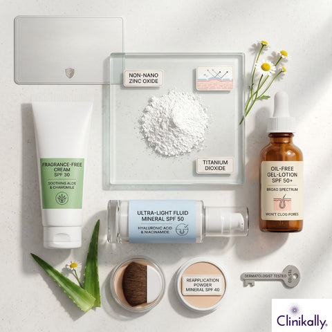 Best non-comedogenic sunscreens for sensitive skin