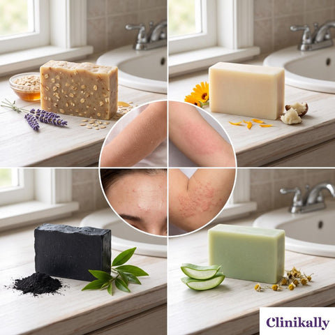 Soaps for different skin conditions