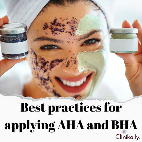Best practices for applying AHA and BHA