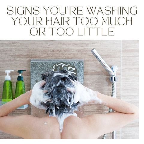 Signs You’re Washing Your Hair Too Much or Too Little
