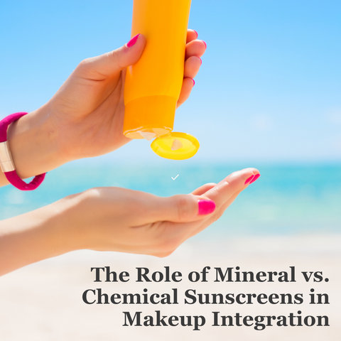 The Role of Mineral vs. Chemical Sunscreens in Makeup Integration