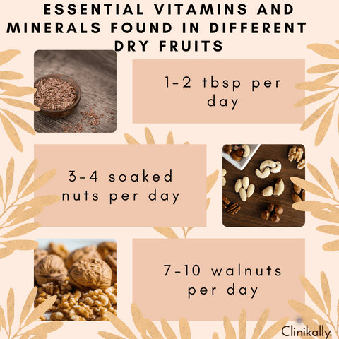 dry fruits diffrence