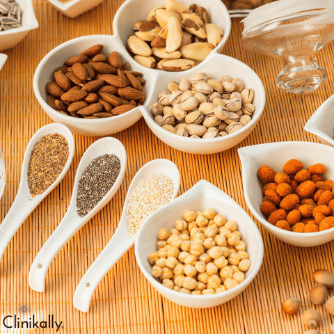 Nuts and Seeds: Crunchy Delights with Calcium Goodness