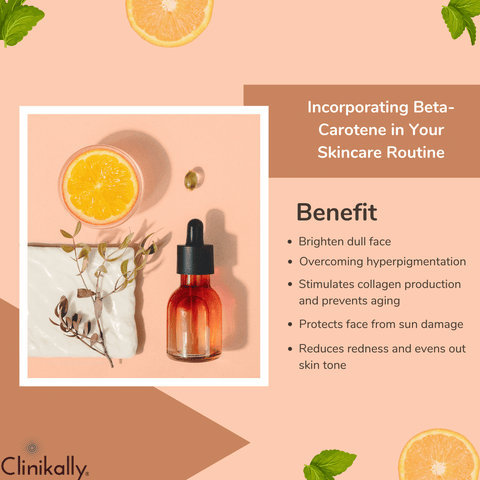 Incorporating Beta-Carotene in Your Skincare Routine