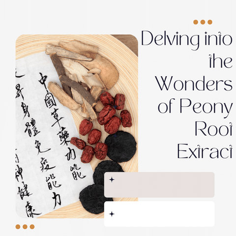 Delving into the Wonders of Peony Root Extract