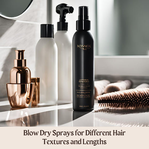 Blow Dry Sprays for Different Hair Textures and Lengths