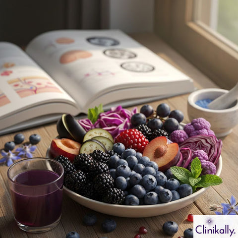 Blues and Purples: Anti-Aging