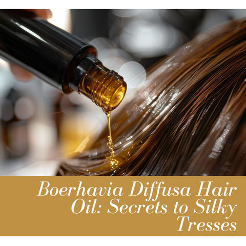 Boerhavia Diffusa Hair Oil: Secrets to Silky Tresses