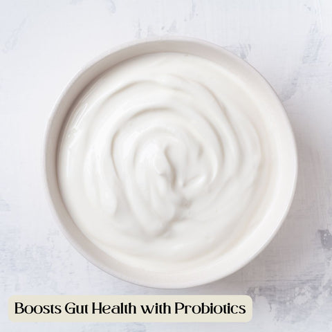 Boosts Gut Health with Probiotics