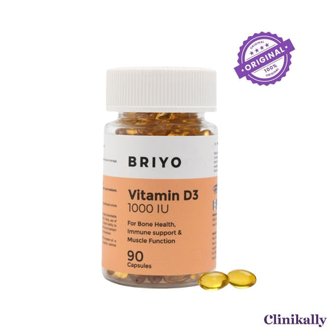 Briyo Vitamin D3 1000 IU Capsule