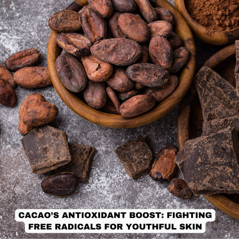 Cacao’s Antioxidant Boost: Fighting Free Radicals for Youthful Skin