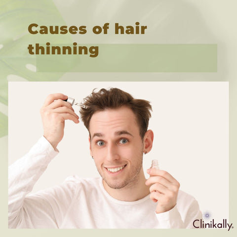 Causes of hair thinning