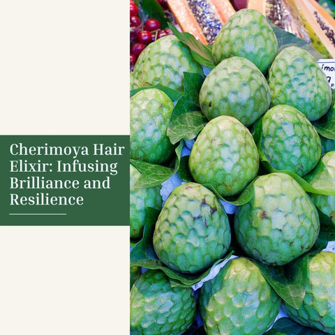 Cherimoya Hair Elixir: Infusing Brilliance and Resilience