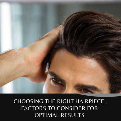 Choosing the Right Hairpiece: Factors to Consider for Optimal Results