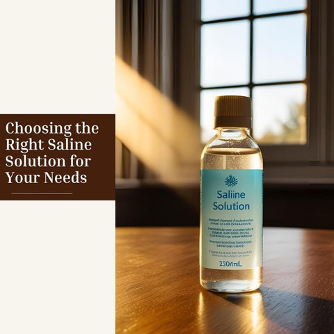 Choosing the Right Saline Solution for Your Needs&nbsp;