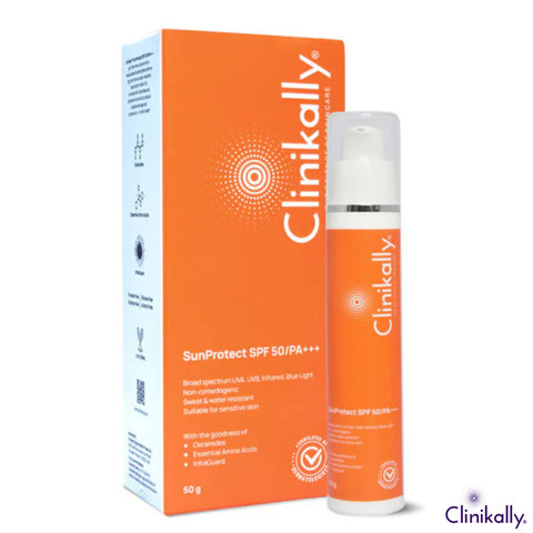 Clinikally SunProtect SPF 50 sunscreen