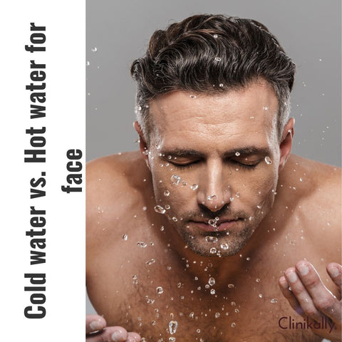 Cold water vs. Hot water for face