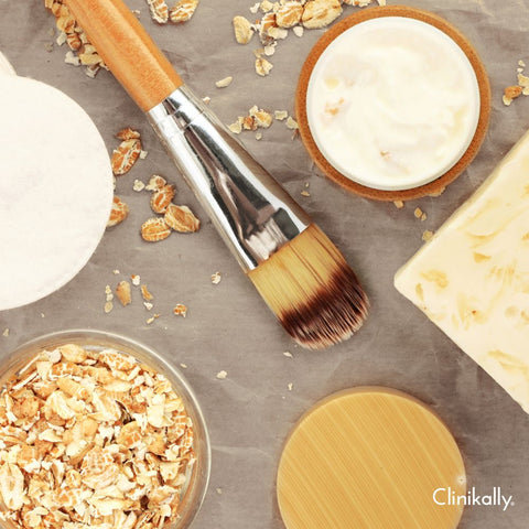 Colloidal oatmeal for the face