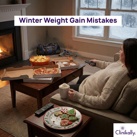 Common Mistakes That Cause Winter Weight Gain