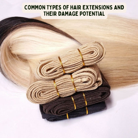 Common Types of Hair Extensions and Their Damage Potential