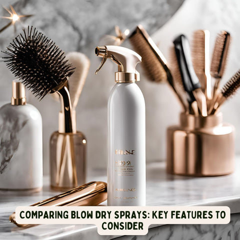Comparing Blow Dry Sprays: Key Features to Consider