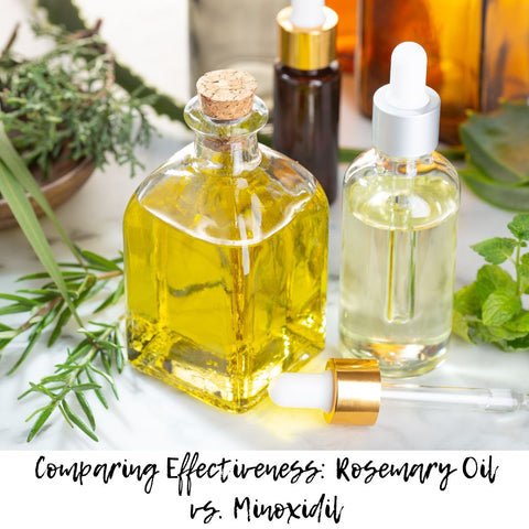 Comparing Effectiveness: Rosemary Oil vs. Minoxidil